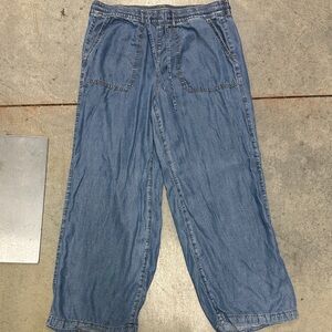 Torrid Blue Wide Leg Jeans